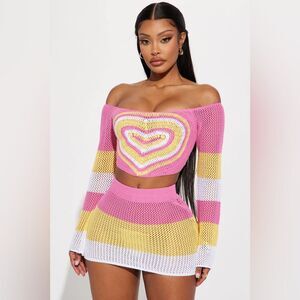 FN Blossoms Skirt Set